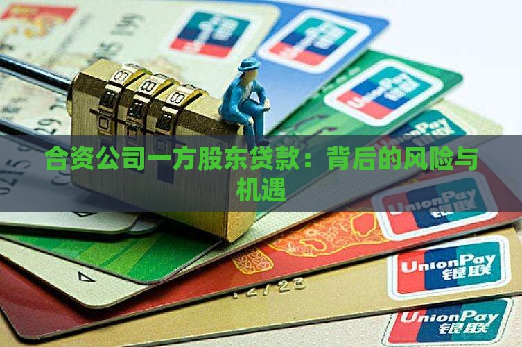 合资公司一方股东贷款