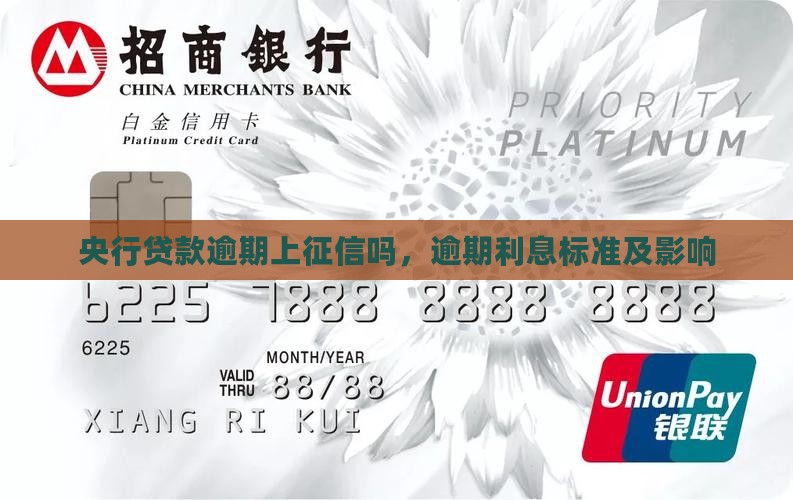 央行贷款逾期上征信吗