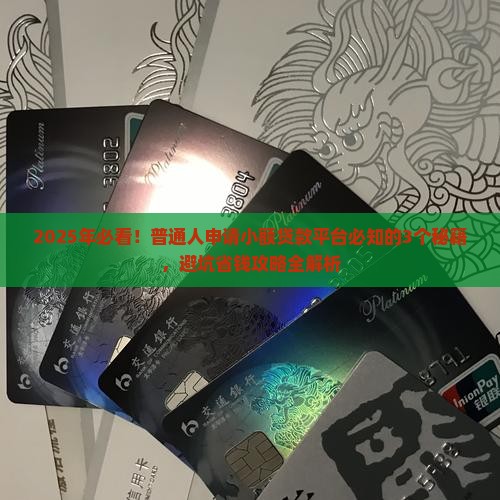 小额贷款平台需要什么