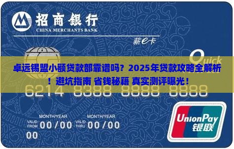 卓远普惠锡盟小额贷款部