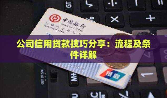 公司信用贷款技巧分享