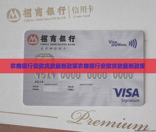 农商银行安徽贷款