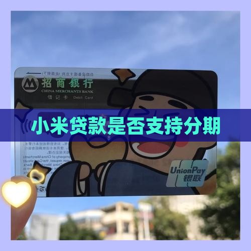 小米贷款不能分期吗