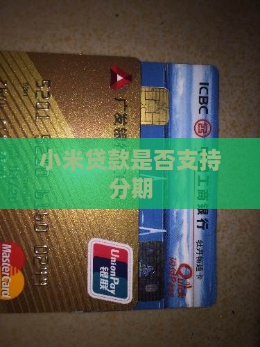 小米贷款不能分期吗