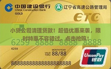 小贷公司清理贷款