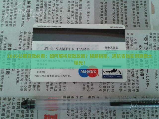 关于公司贷款的情况说明
