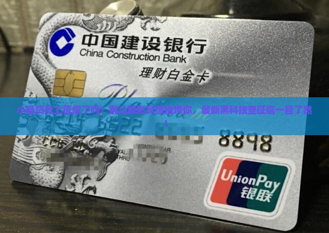 小额贷款上征信有你这家