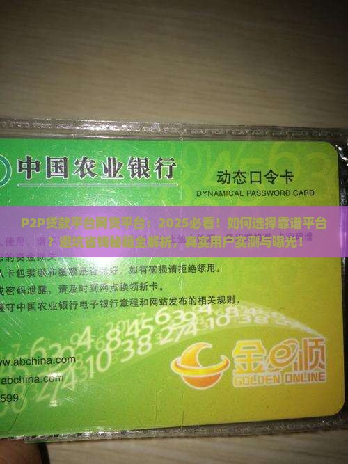 P2P贷款平台网贷平台
