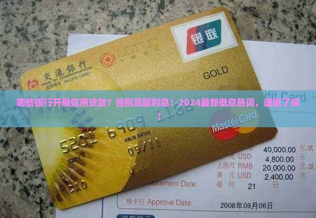 哪些银行开展信用贷款