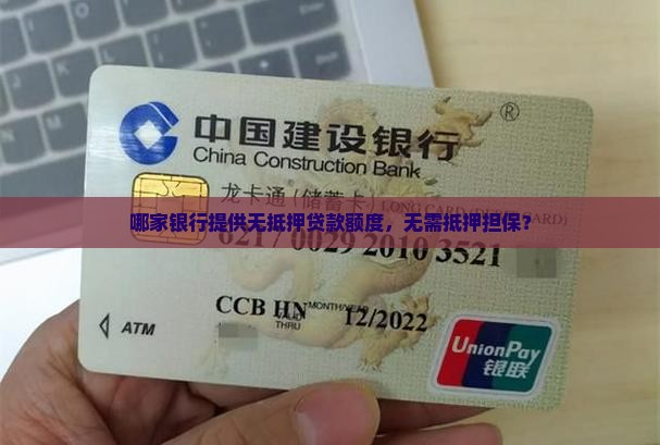 哪家银行提供无抵押贷款额度，无需抵押担保？