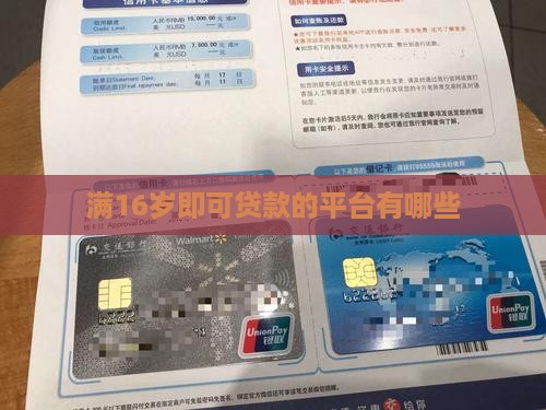 满16岁即可贷款的平台有哪些