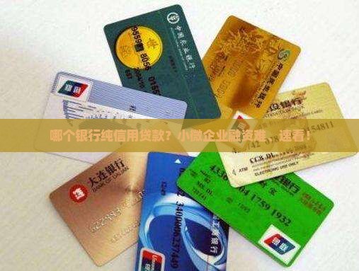 哪个银行纯信用贷款？小微企业融资难、速看！