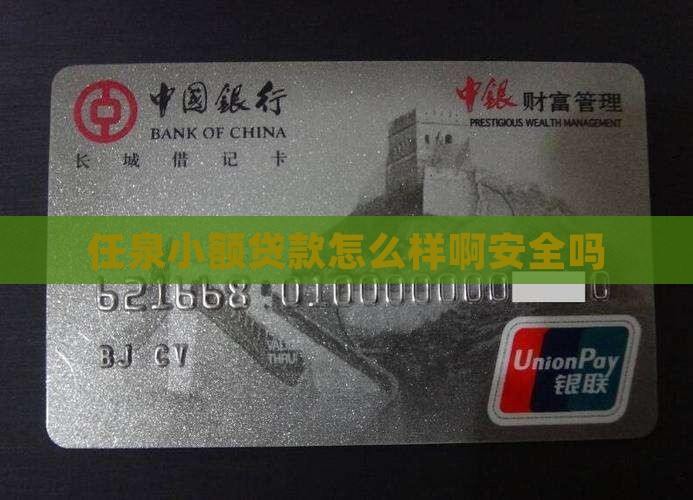 任泉小额贷款怎么样啊安全吗