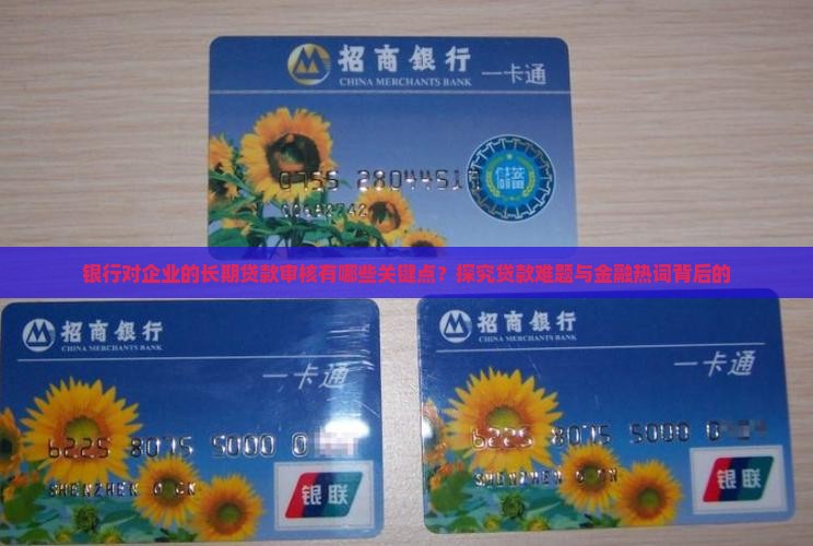 银行对企业的长期贷款审核有哪些关键点？探究贷款难题与金融热词背后的