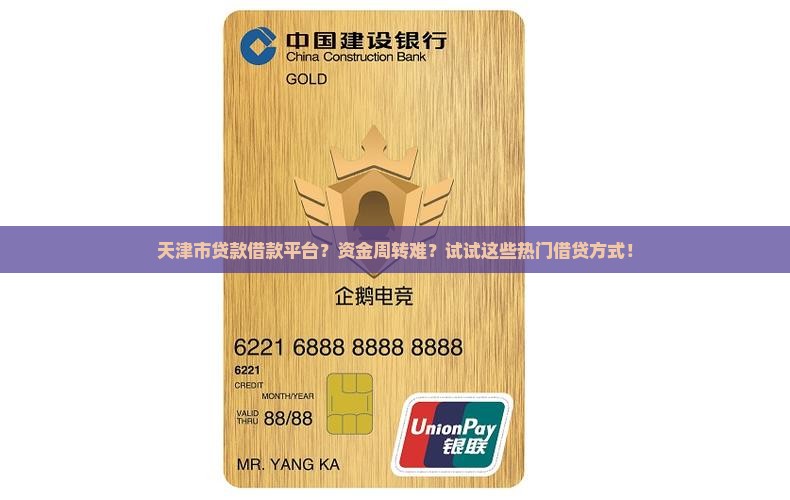 天津市贷款借款平台？资金周转难？试试这些热门借贷方式！