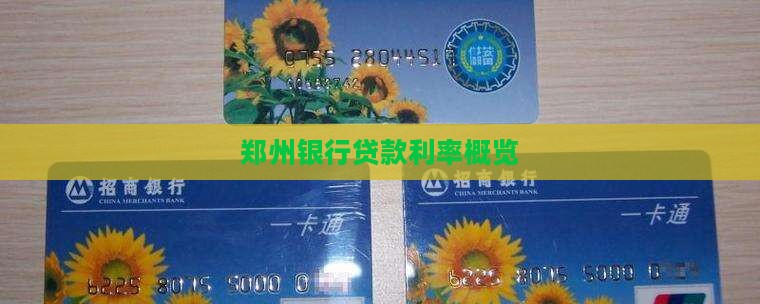 郑州银行贷款利率概览
