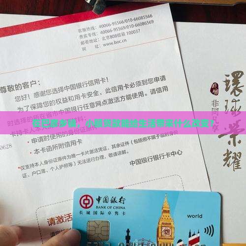 在巴彦乡镇，小额贷款能给生活带来什么改变？