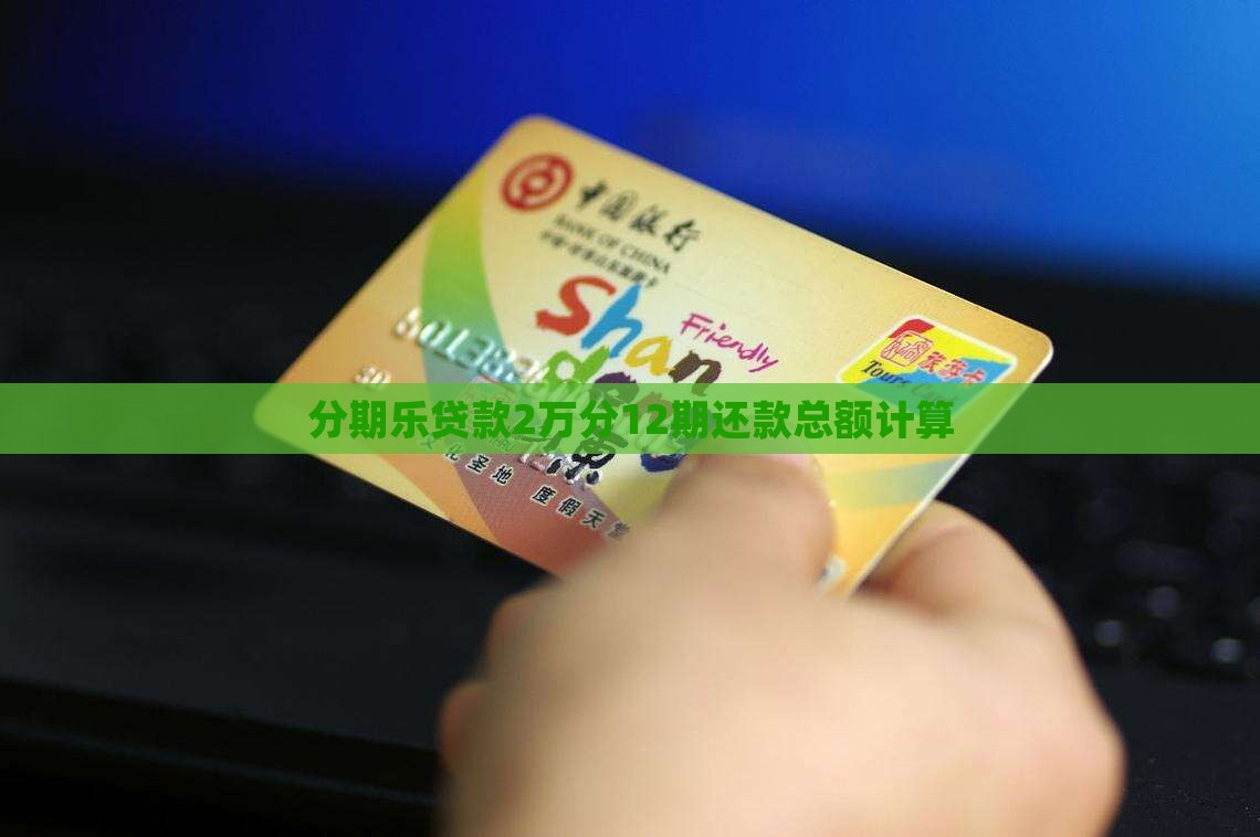 分期乐贷款2万分12期还款总额计算