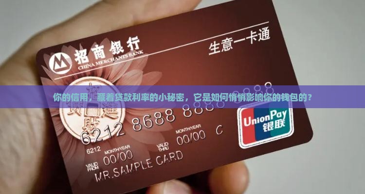 你的信用，藏着贷款利率的小秘密，它是如何悄悄影响你的钱包的？