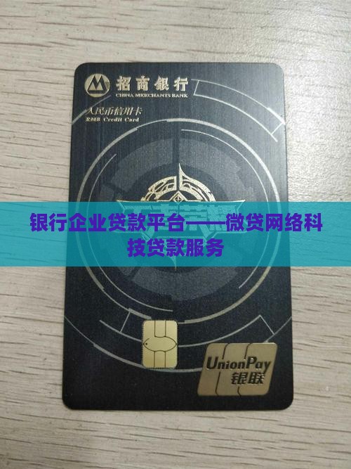 银行企业贷款平台——微贷网络科技贷款服务