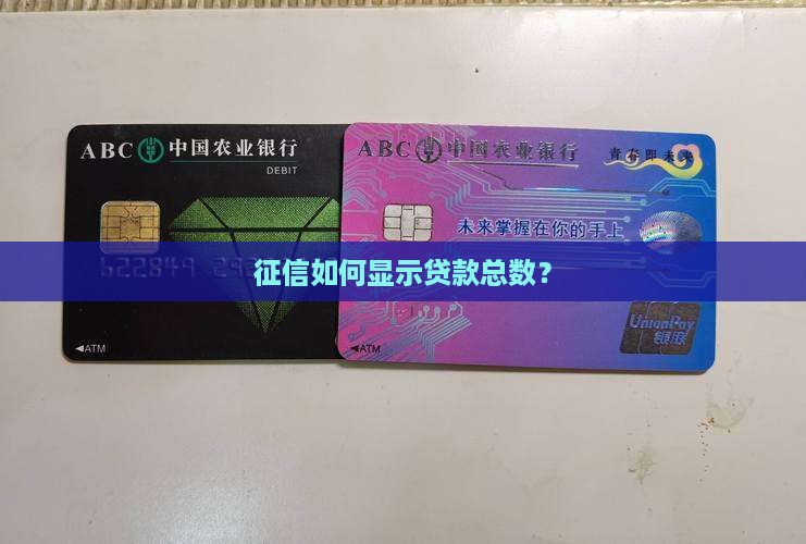 征信如何显示贷款总数？