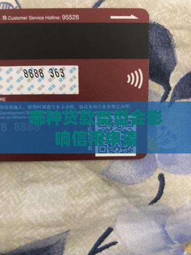 哪种贷款类型会影响信用申请