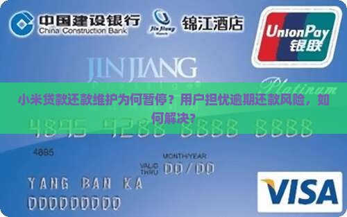 小米贷款还款维护为何暂停？用户担忧逾期还款风险，如何解决？