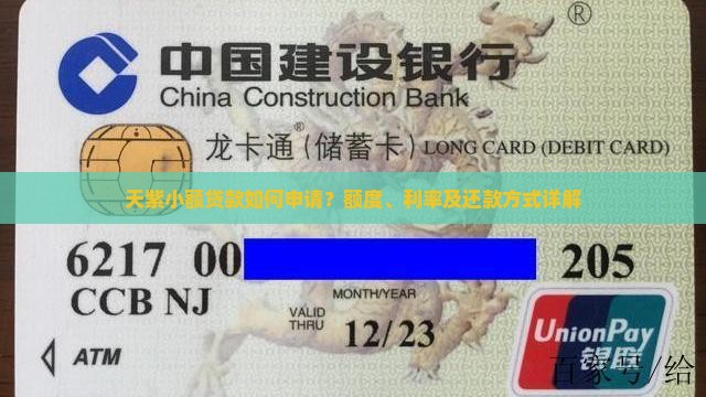 天紫小额贷款如何申请？额度、利率及还款方式详解
