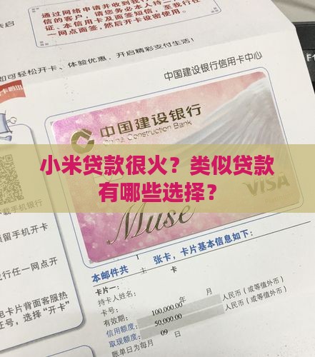 小米贷款很火？类似贷款有哪些选择？