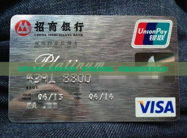 如何为合资公司申请贷款：解决融资难题，把握金融政策新机遇？