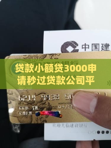 贷款小额贷3000申请秒过贷款公司平台 贷款小额贷3000申请秒过贷款公司平台