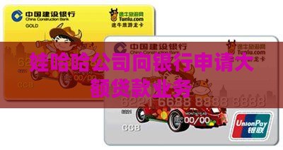 娃哈哈公司向银行申请大额贷款业务