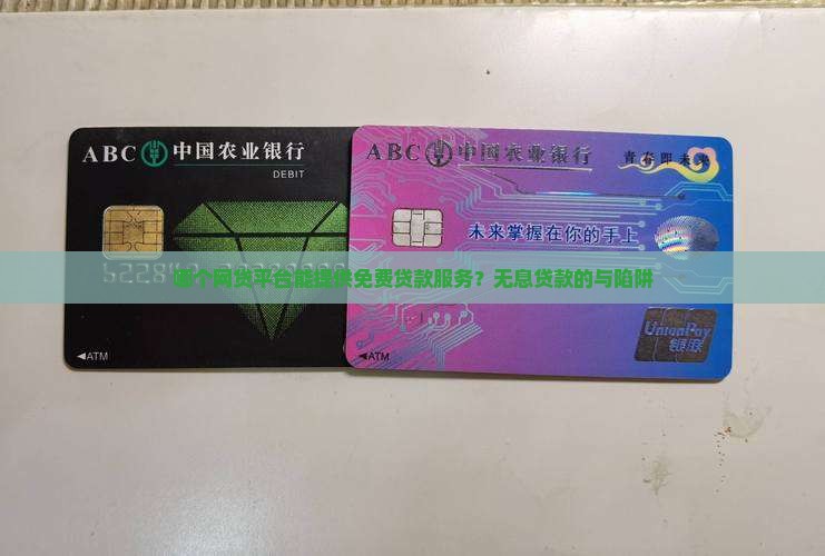 哪个网贷平台能提供免费贷款服务？无息贷款的与陷阱