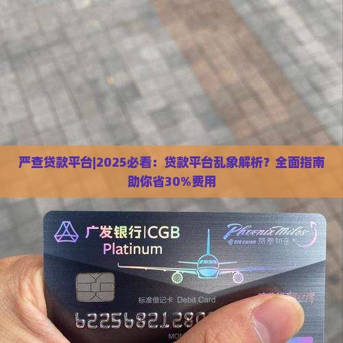 严查贷款平台