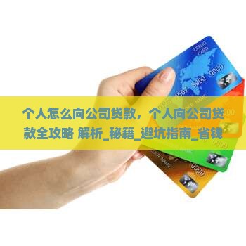 个人怎么向公司贷款