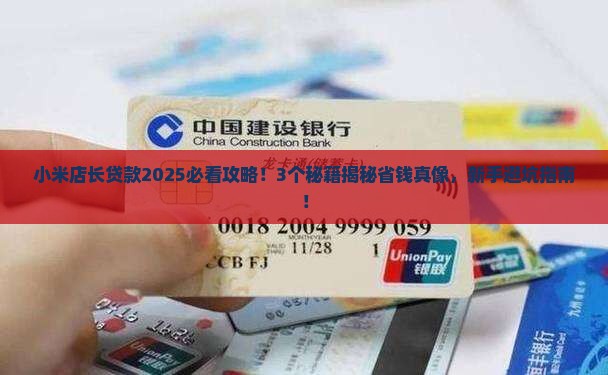 小米店长贷款