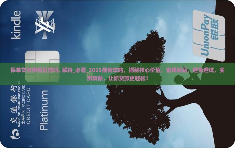 保单贷款用看征信吗