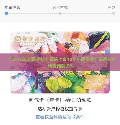 征信上很多小额贷款