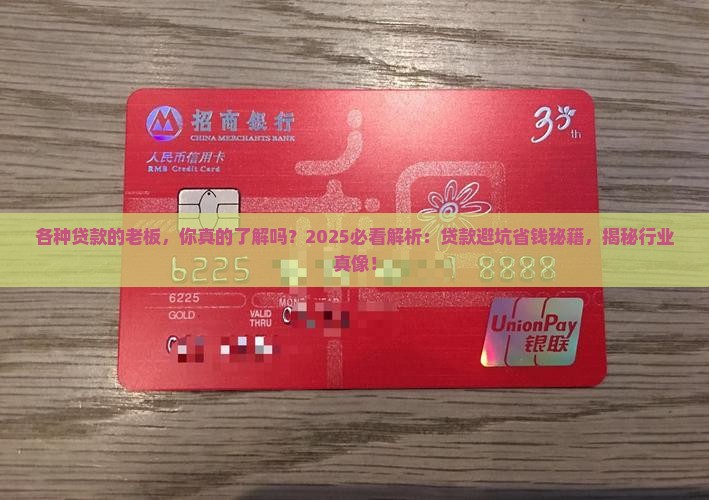 各种贷款的老板