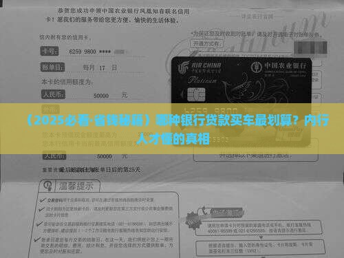 哪种银行能抵押贷款买车