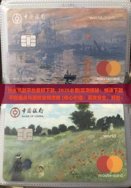 什么贷款平台最好下款