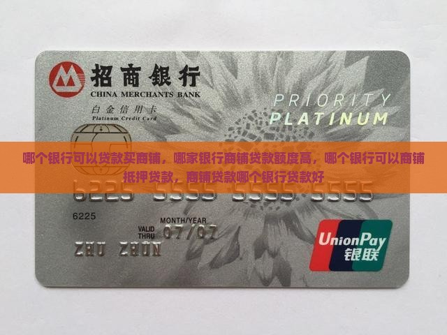 哪个银行可以贷款买商铺 哪个银行可以贷款买商铺