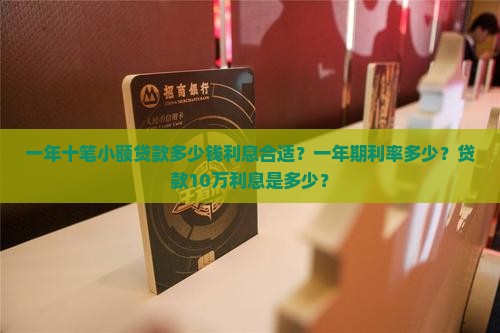 一年十笔小额贷款多少钱