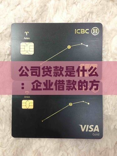 公司的贷款是什么
