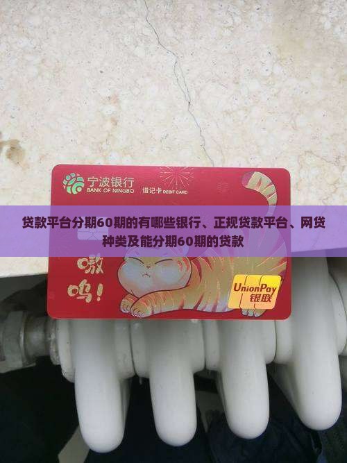 贷款平台分期60期的有哪些