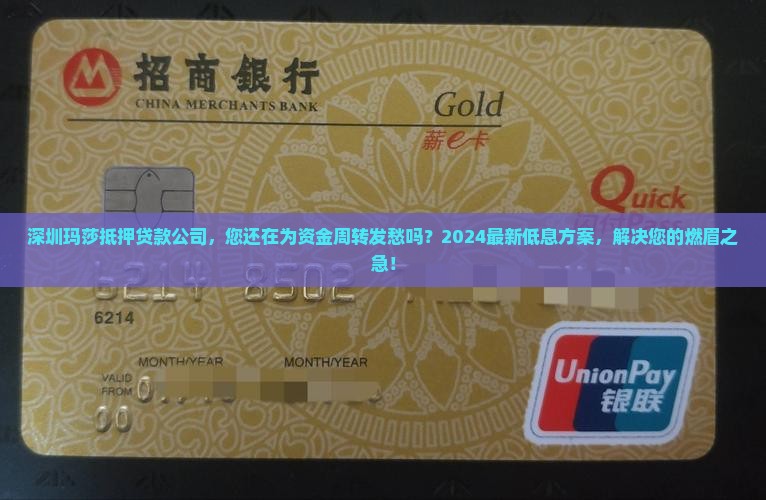 深圳玛莎抵押贷款公司