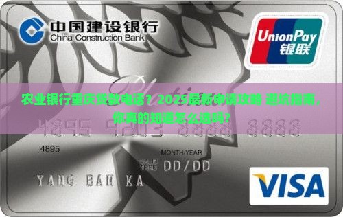 农业银行重庆贷款电话