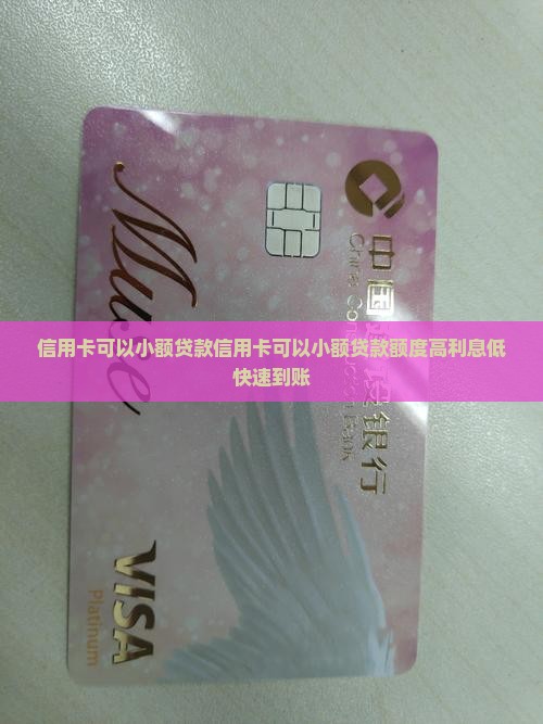 信用卡可以小额贷款