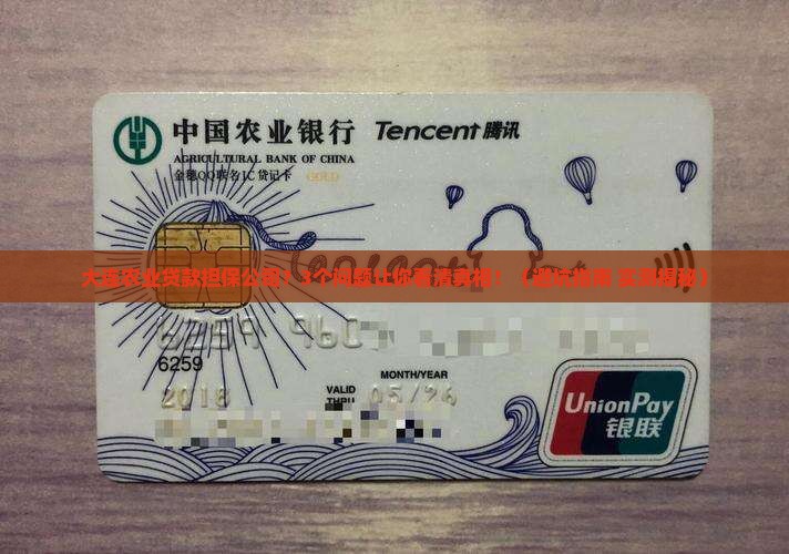 大连农业贷款担保公司