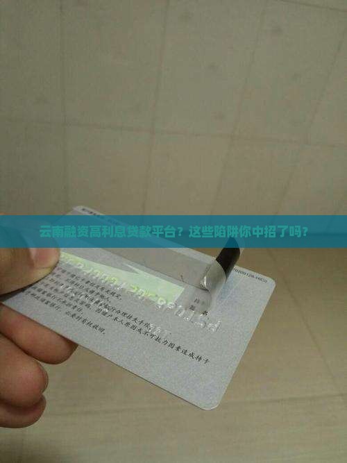 云南融资高利息贷款平台